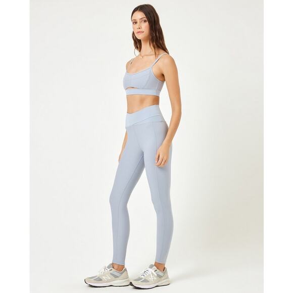 L*Space in Haze Mercer Leggings‎ 25" Sz Small Hailey Bieber Sporty Gym Yoga - Picture 3 of 11